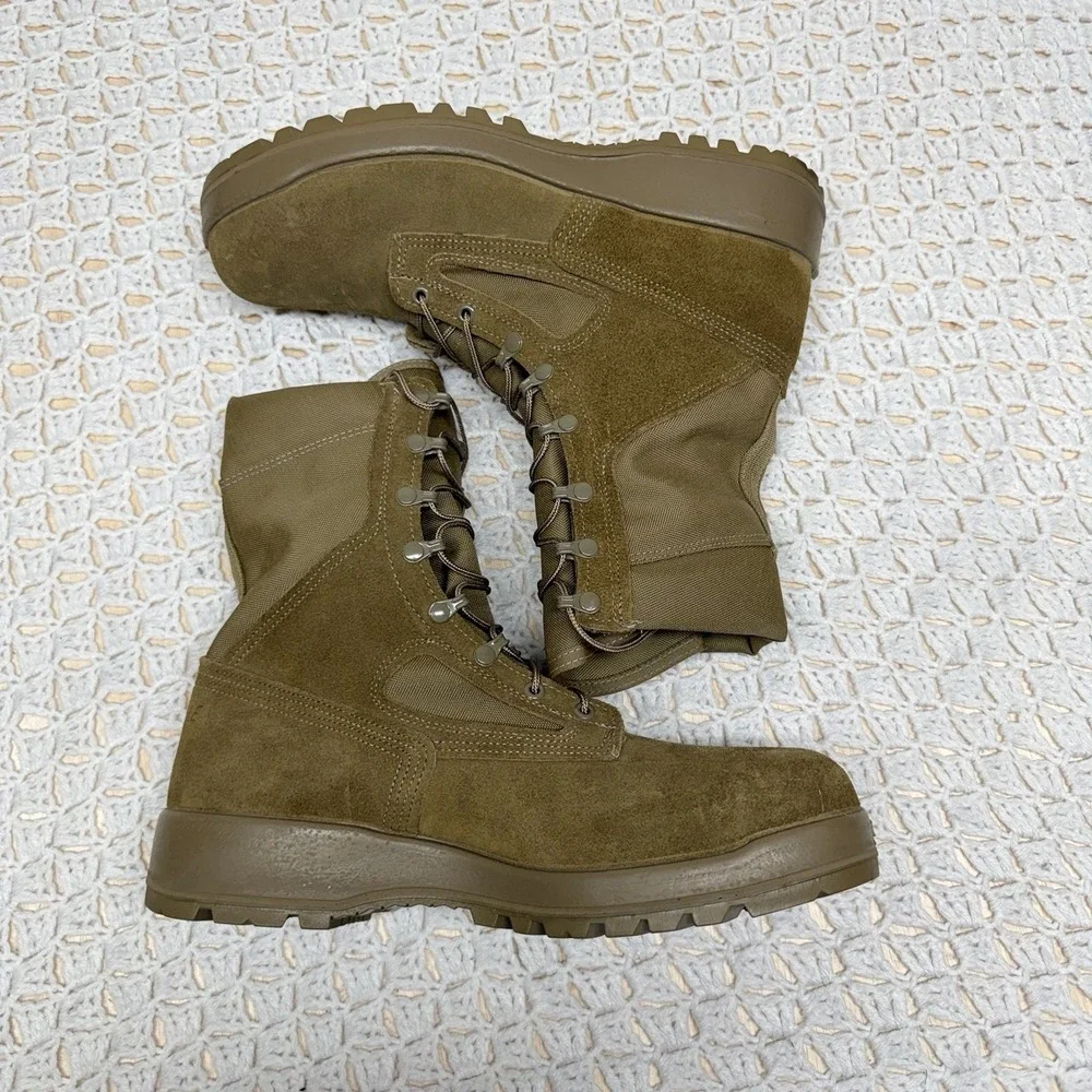 Belleville AFTW Boots Sage Mens Size 13 R Core Tex Military Flight  USA Made